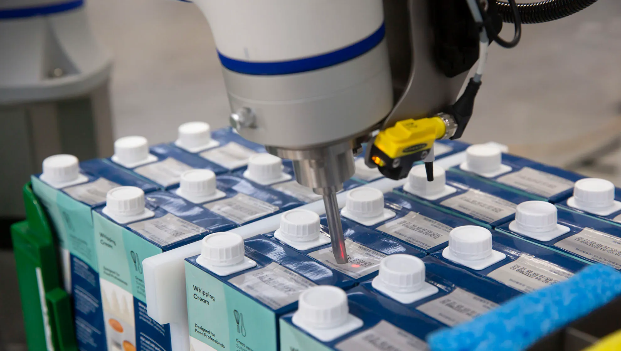 Puncture cartons of liquids or other samples for testing workflows in your lab. 
