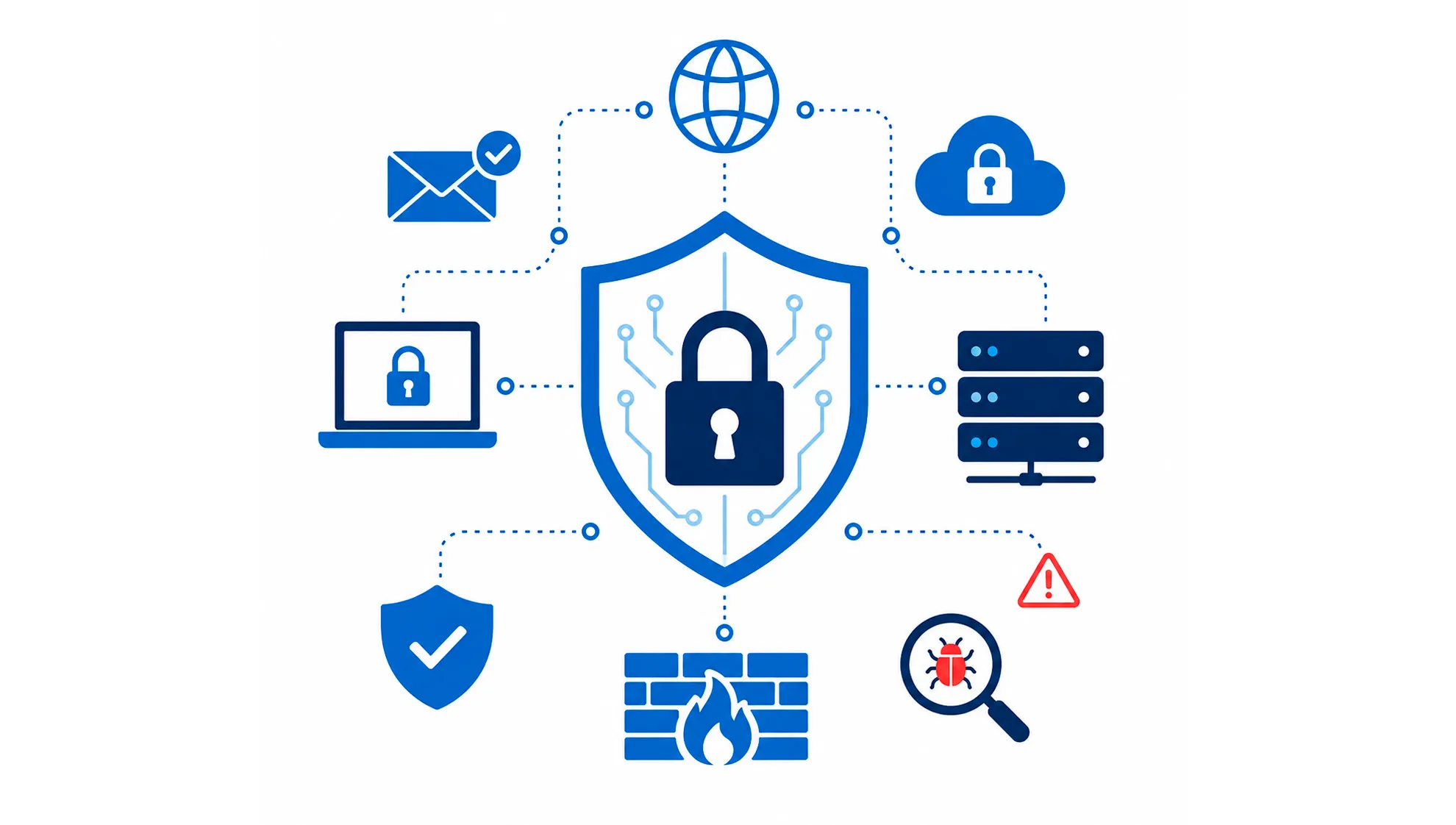 Cyber security systems at motion design