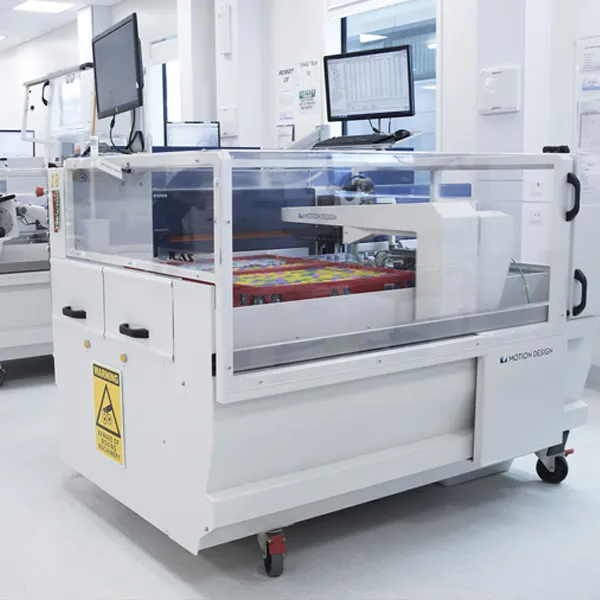 ILAS3000 Waterbath Robot designed by Intellitech Automation, a sister company of Motion Design