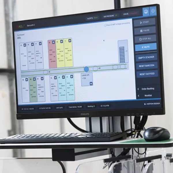 Motion Design develops software for labs that is easy to use and helps traceability.