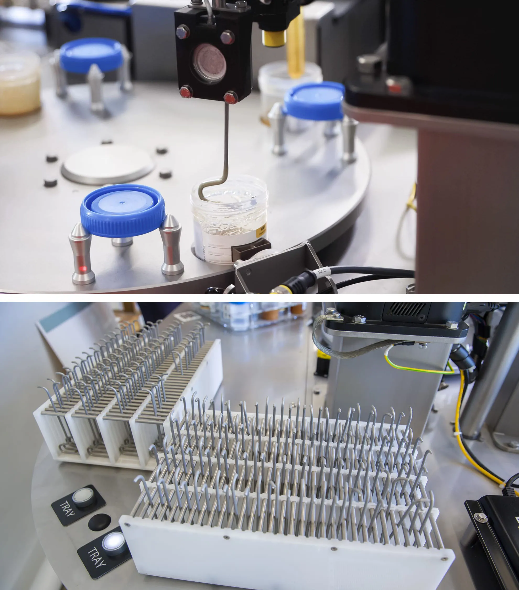 Consistent sample mixing and testing with Motion Design High viscosity sub sampling machine. 